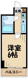 モナークマンション橋本弐番館の物件間取画像